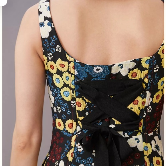 Anthropologie Floral Midi - Picture 4 of 9